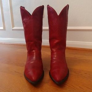 Vintage Code West Red Western Boots